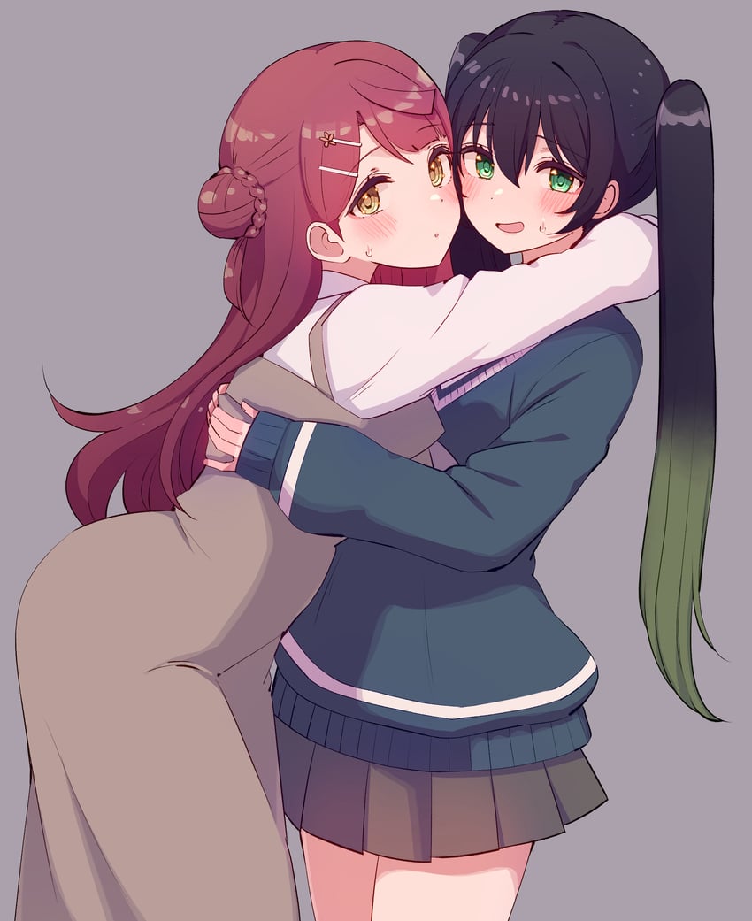 uehara ayumu and takasaki yu (love live! and 1 more) drawn by cream_(nipakupa)
