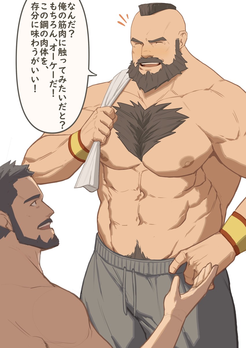 zangief (street fighter and 1 more) drawn by ryker