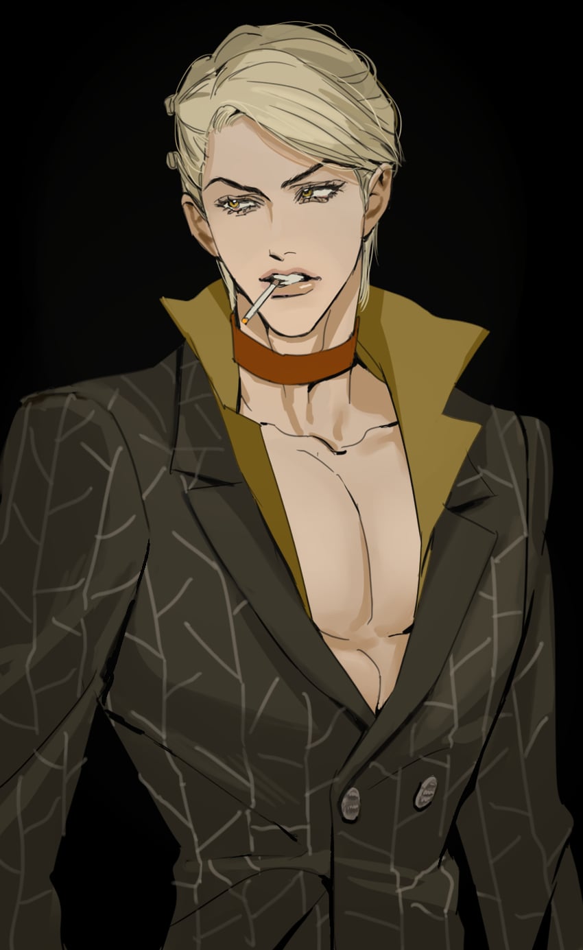 prosciutto (jojo no kimyou na bouken and 1 more) drawn by yikou_naijiu