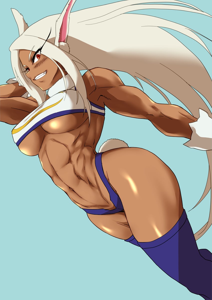 mirko (boku no hero academia) drawn by damos_(child_flame)