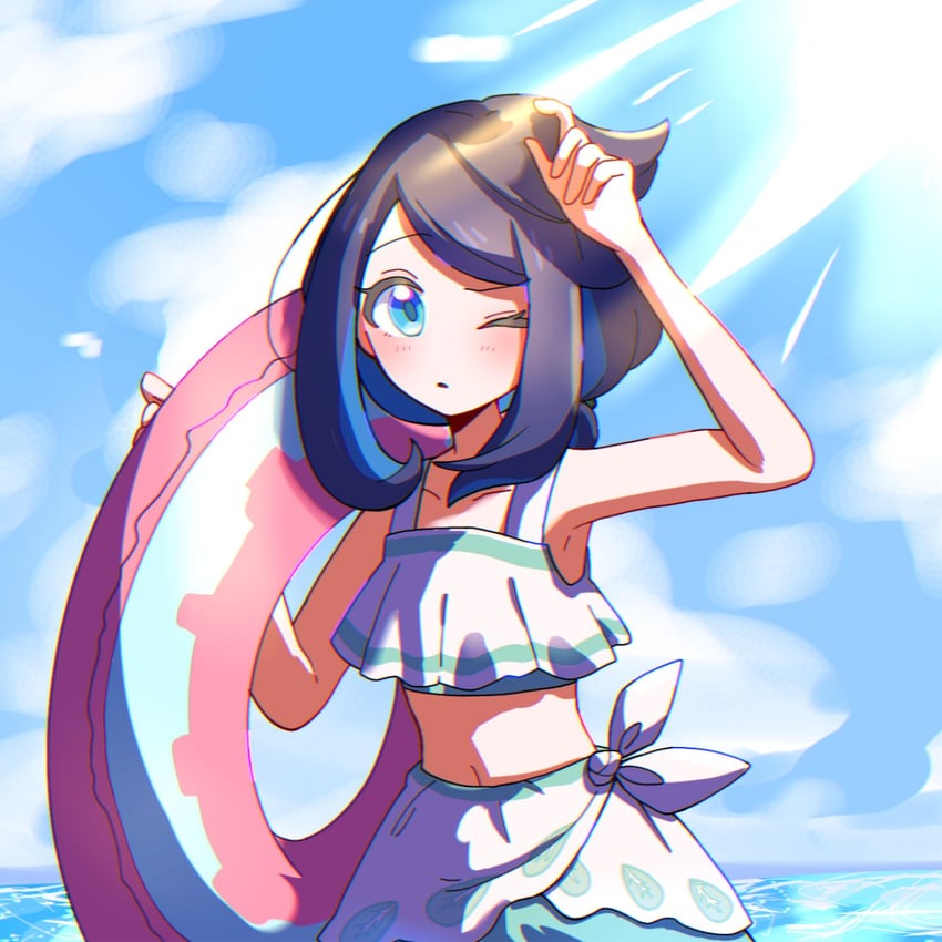 liko (pokemon and 1 more) drawn by seiun_(hoshigumo_72)