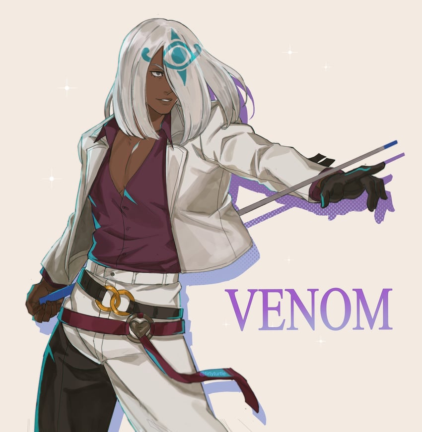 venom (guilty gear and 1 more) drawn by tirtyturtle