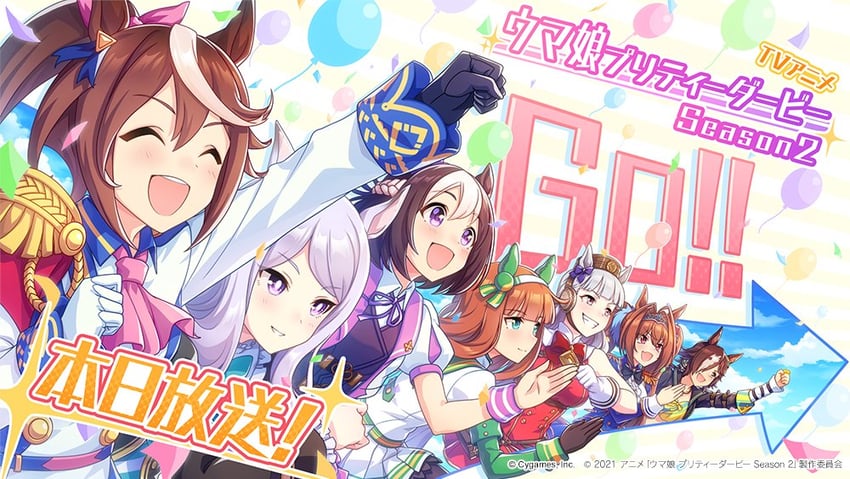 mejiro mcqueen, daiwa scarlet, gold ship, tokai teio, silence suzuka, and 2 more (umamusume and 1 more)