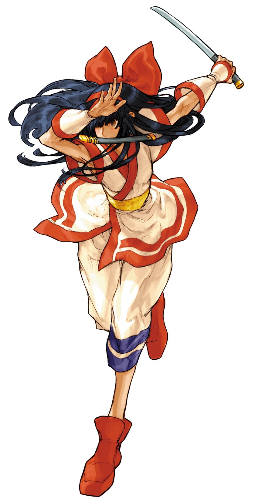 nakoruru (samurai spirits and 2 more) drawn by nishimura_kinu