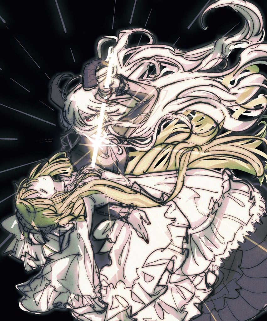 reficul and sin (funamusea and 1 more) drawn by magicow