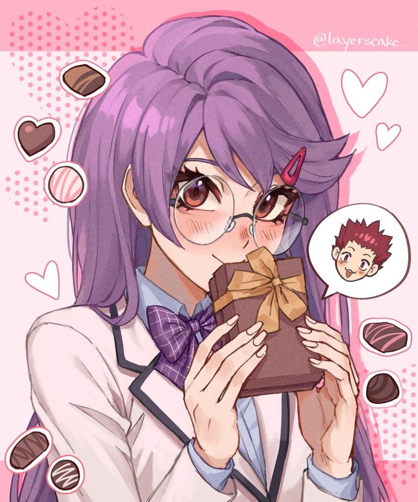 tendou satori (original and 1 more) drawn by layerscake