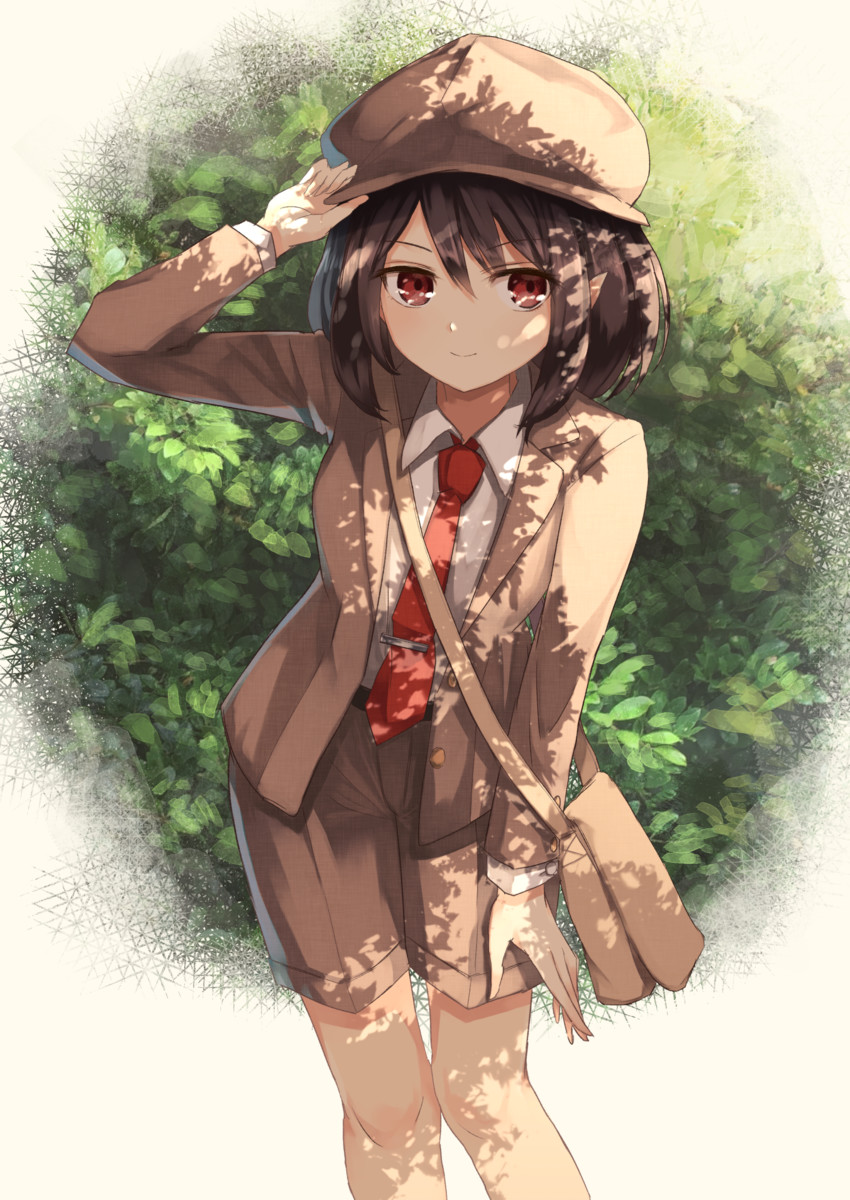 shameimaru aya (touhou and 1 more) drawn by thkani