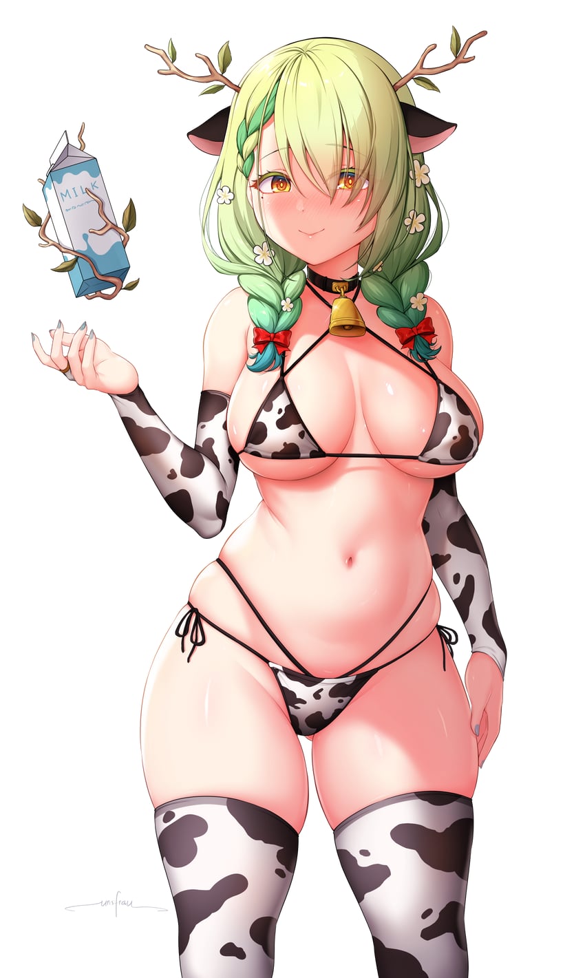 ceres fauna (hololive and 1 more) drawn by unsfrau