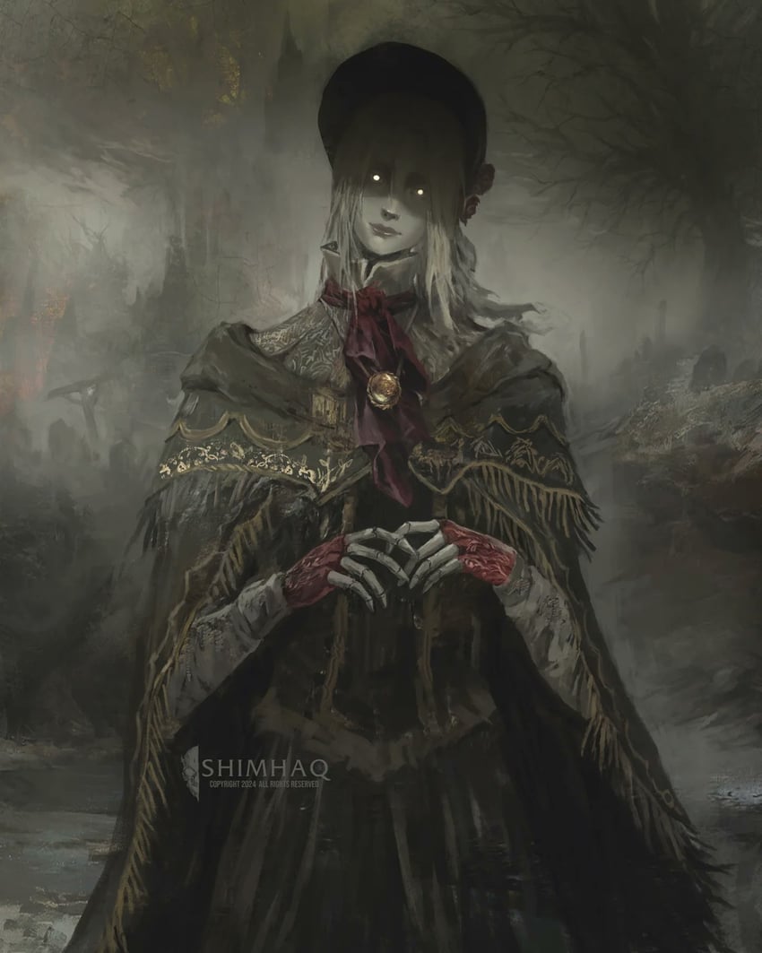plain doll (bloodborne) drawn by shimhaq