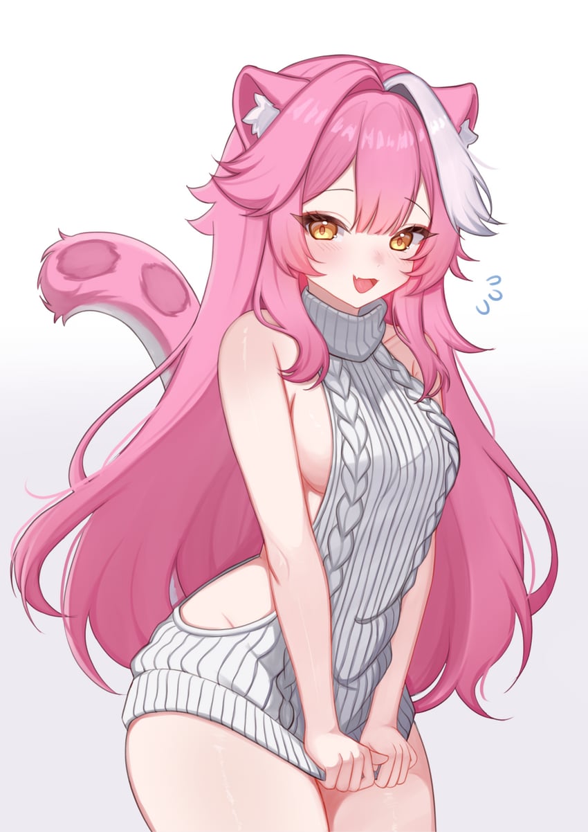 raora panthera (hololive and 1 more) drawn by lynnavtt