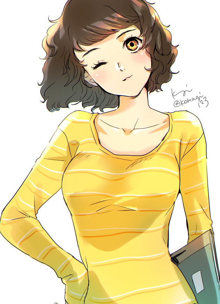 kawakami sadayo (persona and 1 more) drawn by komugi_(mugiwaraclub)