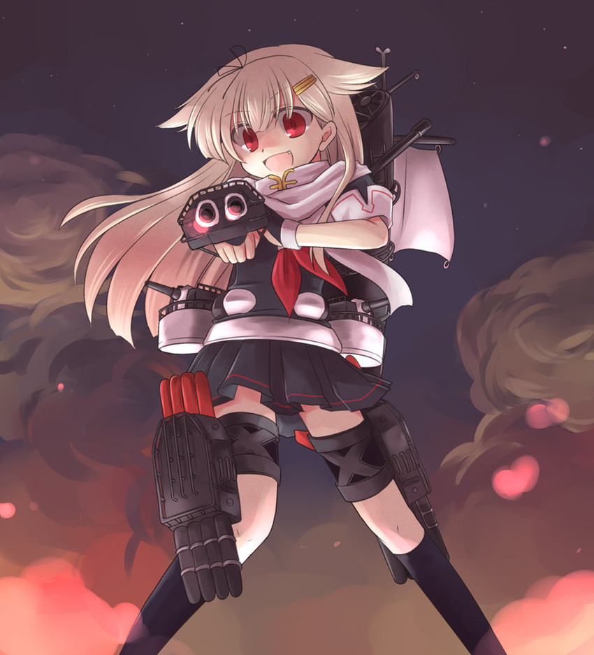 yuudachi and yuudachi kai ni (kantai collection) drawn by ryuuga_nanamaru