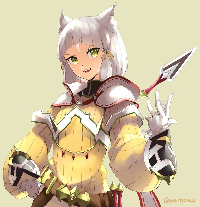nia (xenoblade chronicles and 1 more) drawn by skeptycally