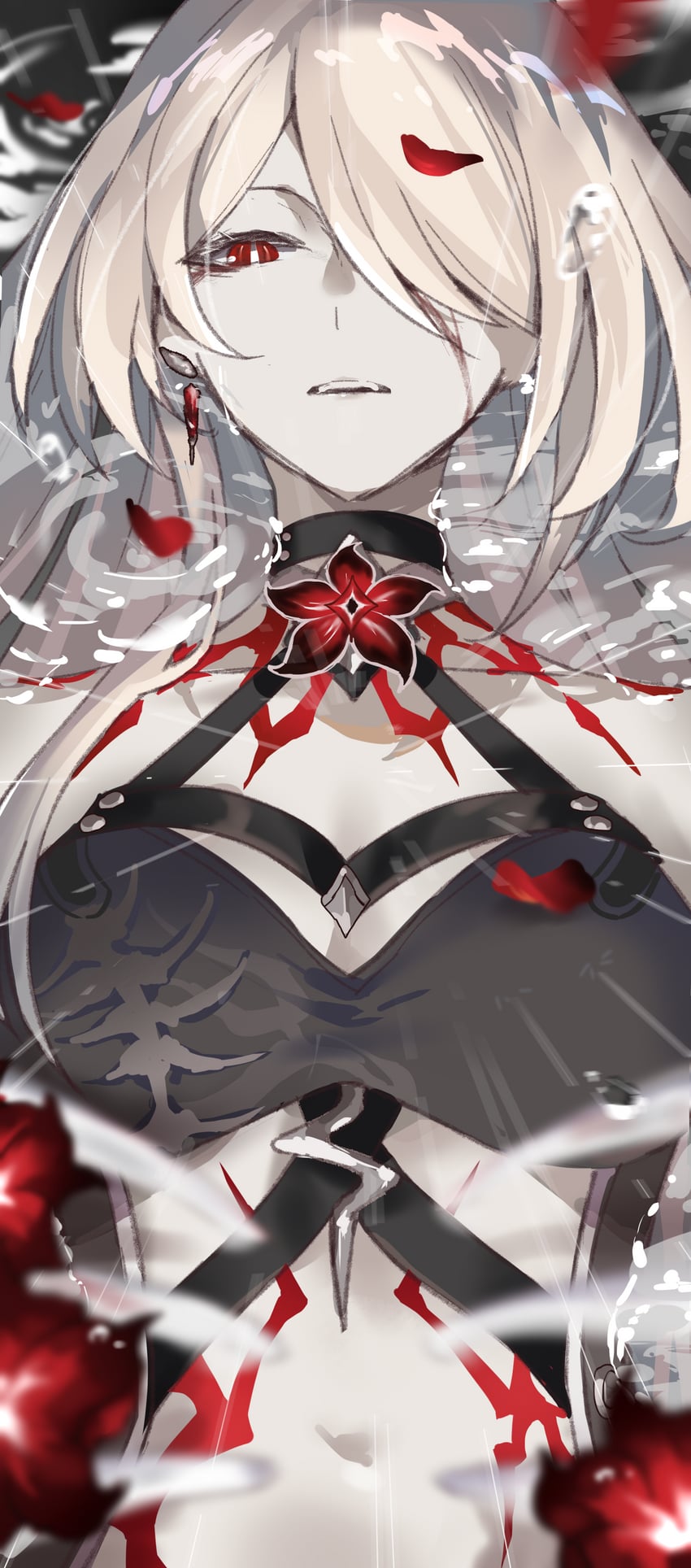 acheron (honkai and 1 more) drawn by feng_yi_xiao