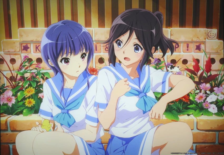 yoroizuka mizore and kasaki nozomi (hibike! euphonium and 1 more)