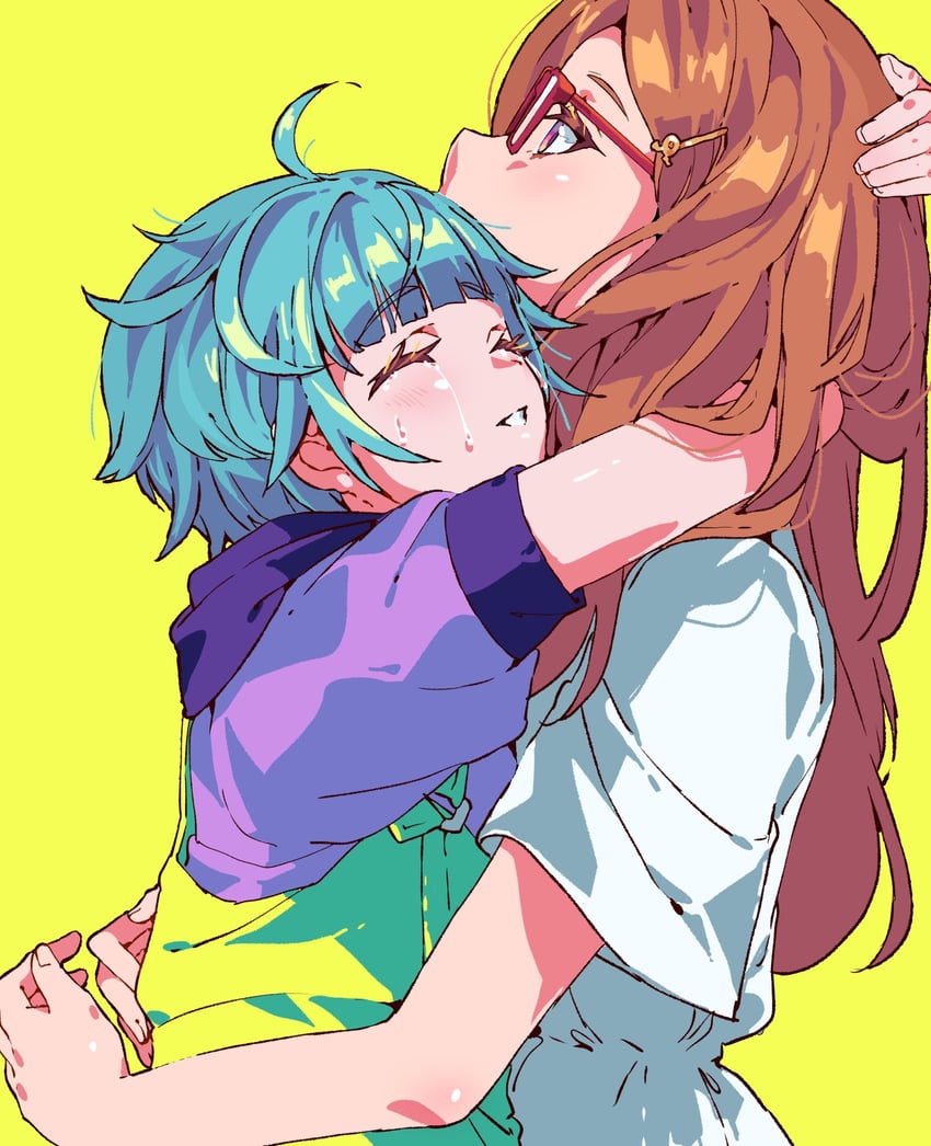 omega auru and akai meganee (pretty series and 1 more) drawn by tsujii_luki