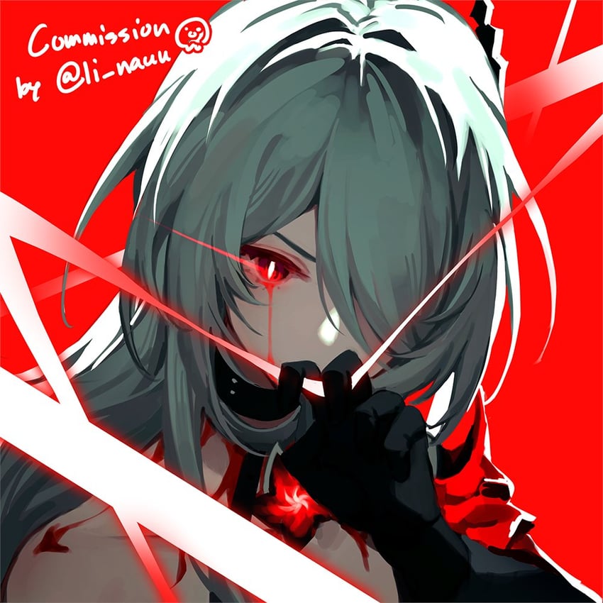 acheron (honkai and 1 more) drawn by li_nauu