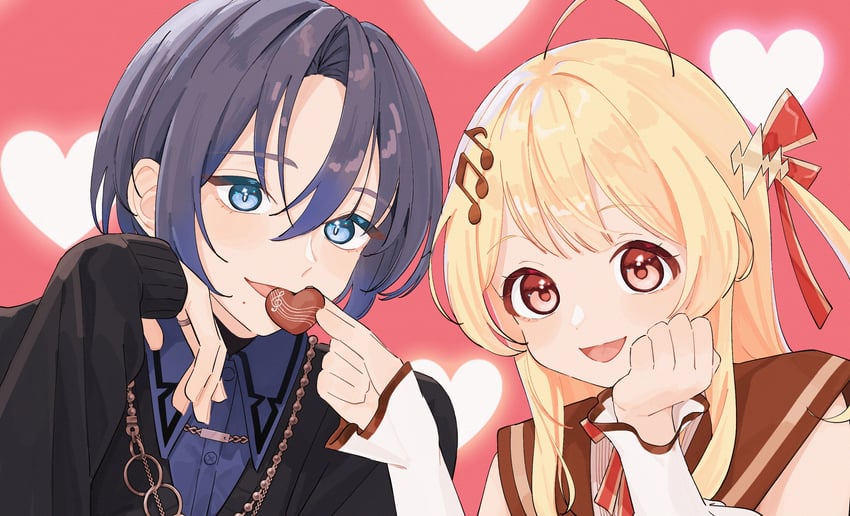 otonose kanade and hiodoshi ao (hololive and 1 more) drawn by yuri_yutaka