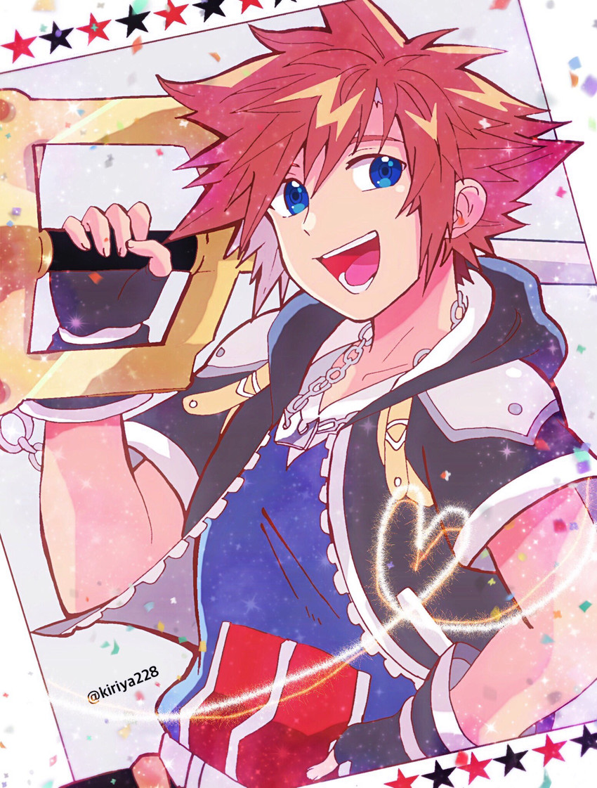 sora (super smash bros. and 2 more) drawn by kiriya_(552260)