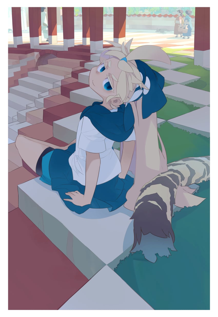 izumi luna and toranyun (original) drawn by akitsu_taira