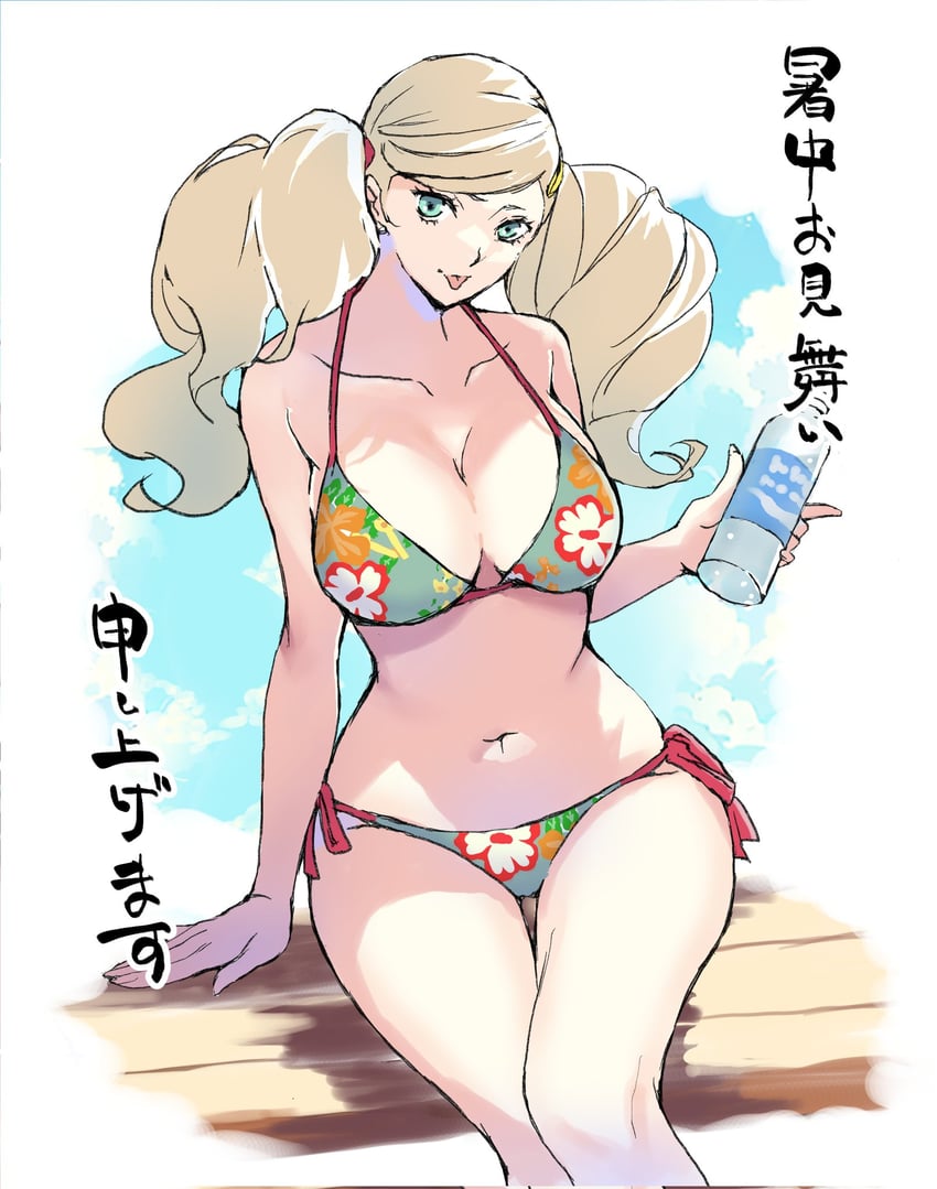takamaki anne (persona and 1 more) drawn by kame_misaki