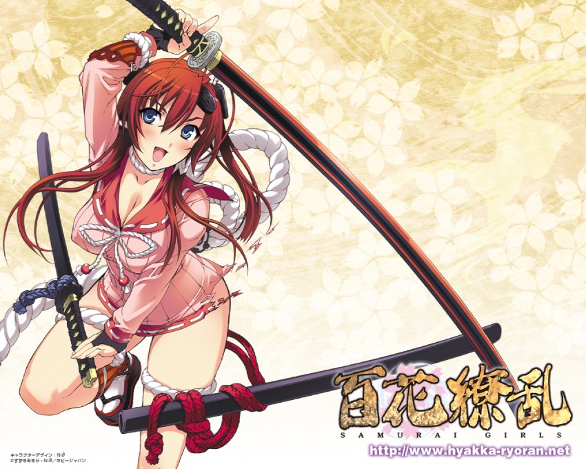 yagyuu juubei (hyakka ryouran samurai girls) drawn by nishii_(damnedrive)