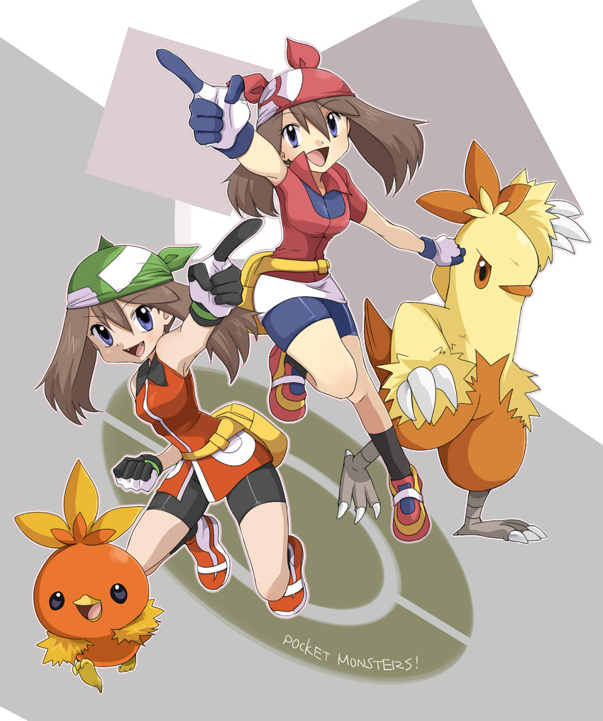 may, torchic, and combusken (pokemon and 3 more) drawn by ageha