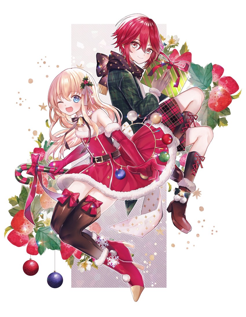 midare toushirou and shinano toushirou (touken ranbu) drawn by abandon_ranka