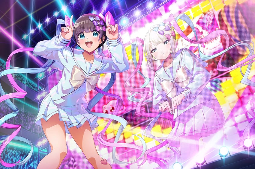 chouzetsusaikawa tenshi-chan and kaibara michiru (needy girl overdose and 2 more)