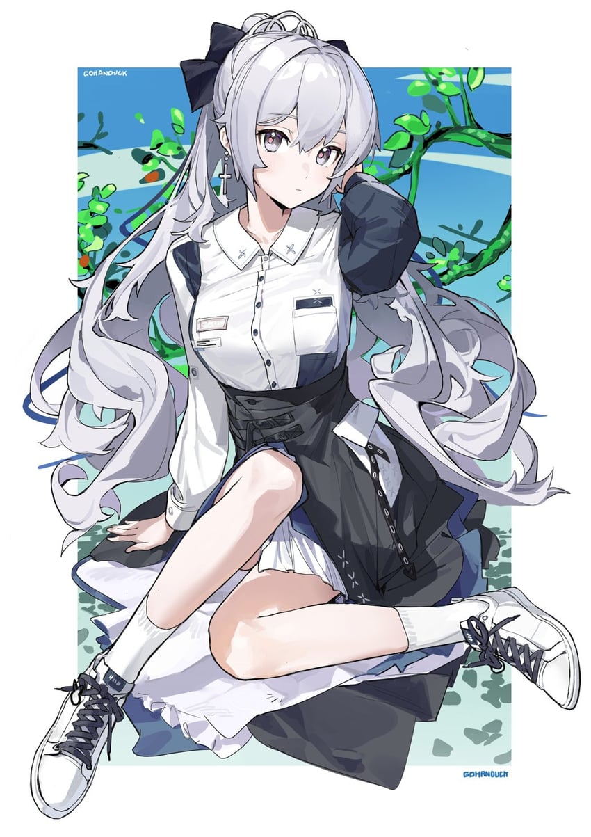 bronya zaychik (honkai and 1 more) drawn by gohanduck