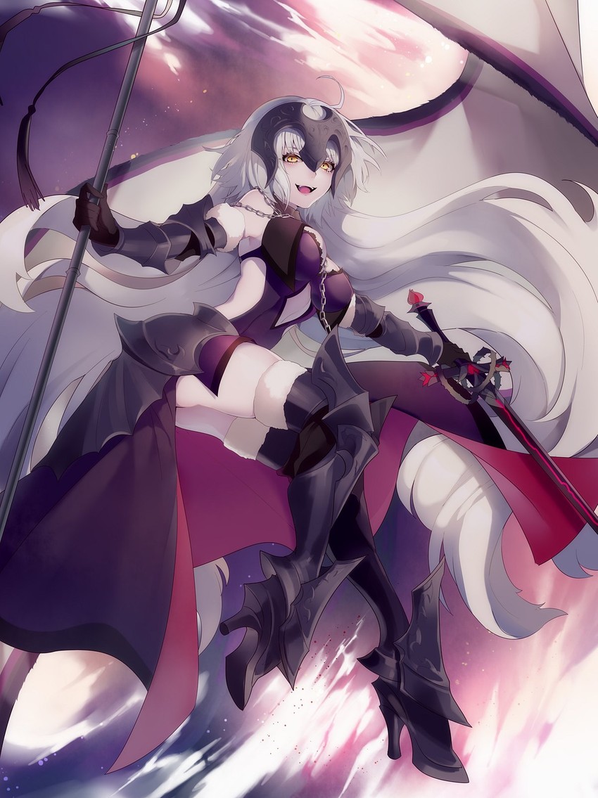 jeanne d'arc alter (fate and 1 more) drawn by neko-san_(dim.dream)