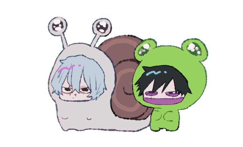 dabi and shigaraki tomura (boku no hero academia) drawn by ametaro_(ixxxzu)