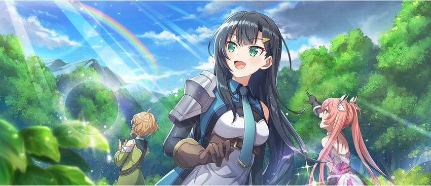 lia, erika, and cielo (kono subarashii sekai ni shukufuku wo! and 1 more)