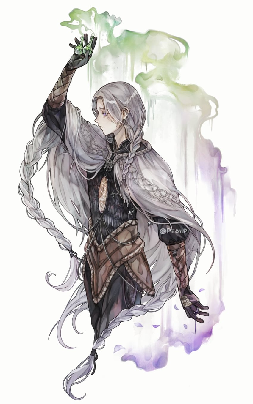 thiollier (elden ring and 1 more) drawn by pii0iip