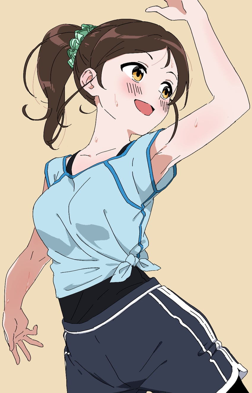 ayase honoka (idolmaster and 2 more) drawn by dr._gero_(staedtler_0508)