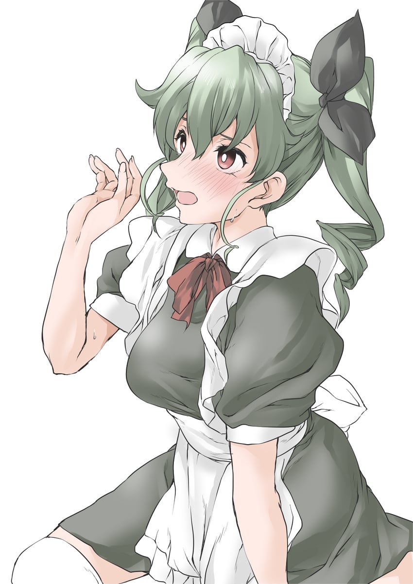 anchovy (girls und panzer) drawn by elf_(stroll_in_the_woods)
