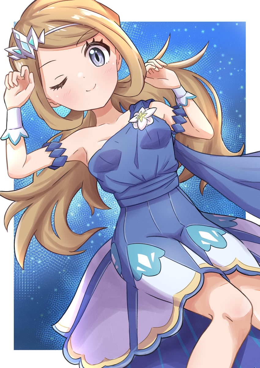 serena (pokemon and 1 more) drawn by rono_(lethys)