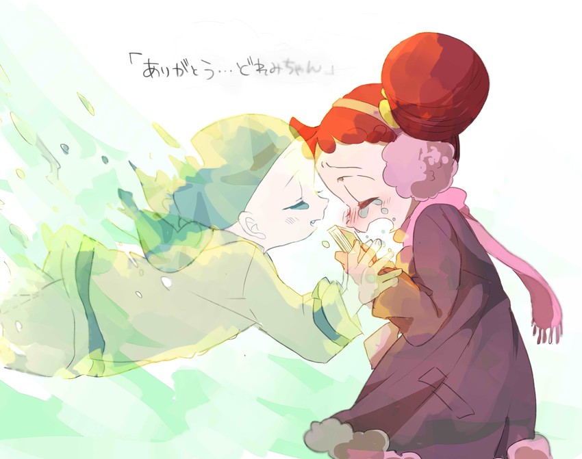 harukaze doremi and waku nozomi (ojamajo doremi) drawn by ketuusage2