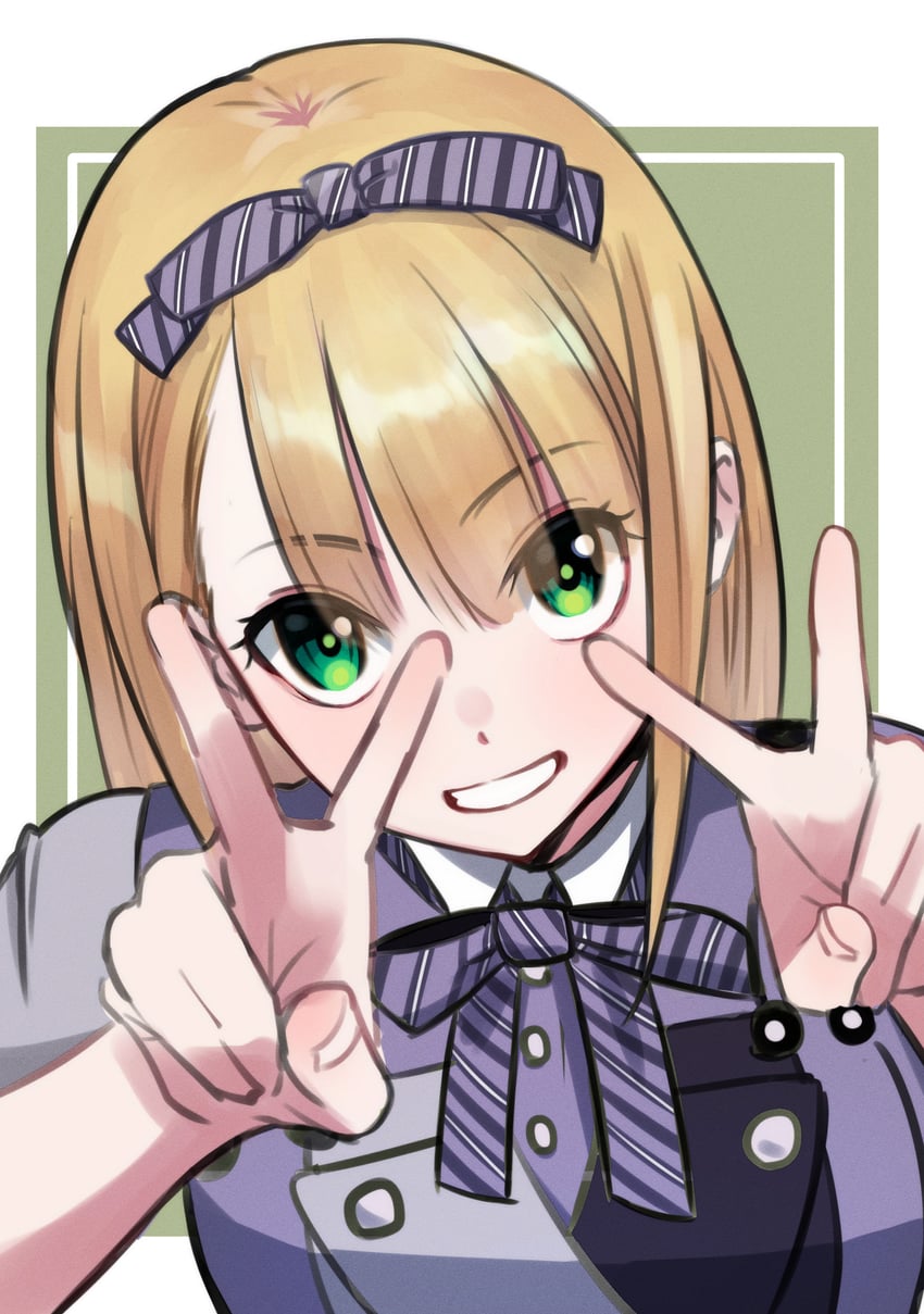 saito nicole (22/7) drawn by ryokucha_(cha_22_7)