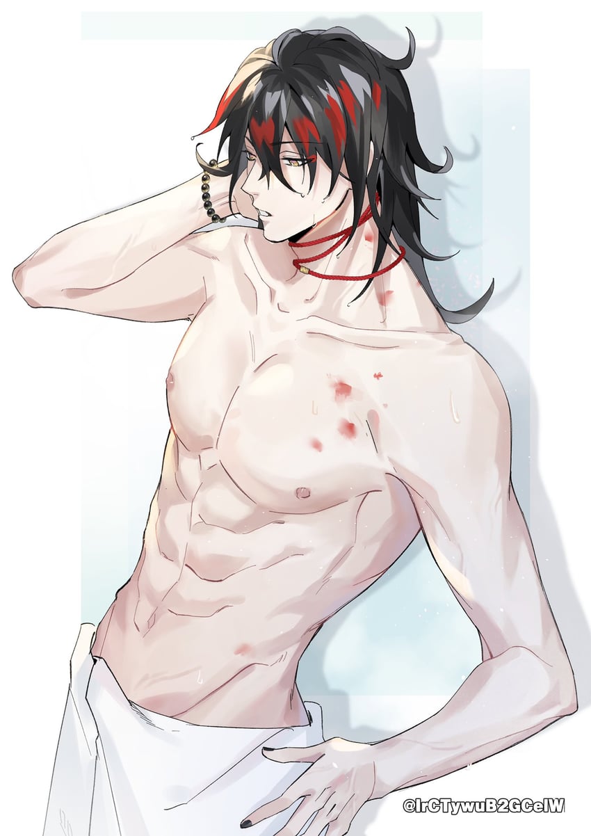 vox akuma (nijisanji and 1 more) drawn by tuotuo_(lrctywub2gcelwl)