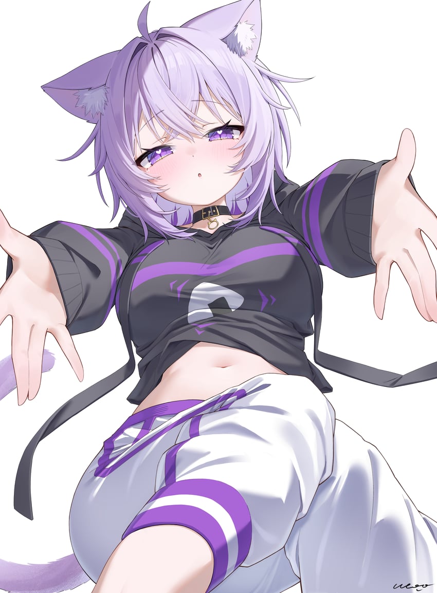nekomata okayu (hololive) drawn by ai_(u_e_o_o)