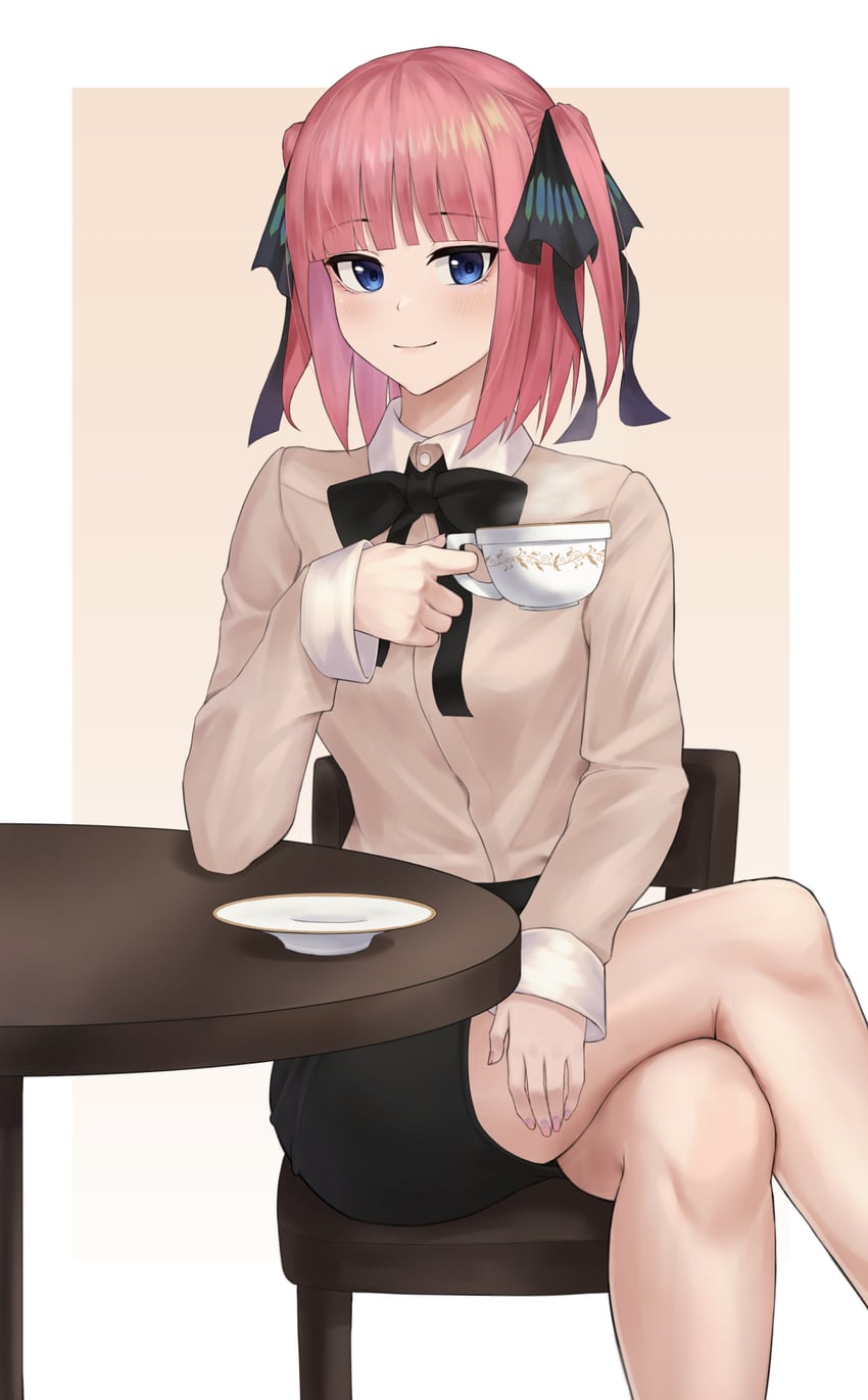 nakano nino (go-toubun no hanayome) drawn by angdo_(kakajo26)