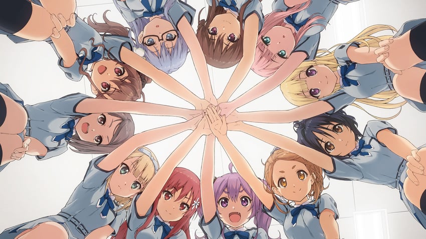 takigawa miu, maruyama akane, saito nicole, fujima sakura, sato reika, and 6 more (22/7 and 1 more)