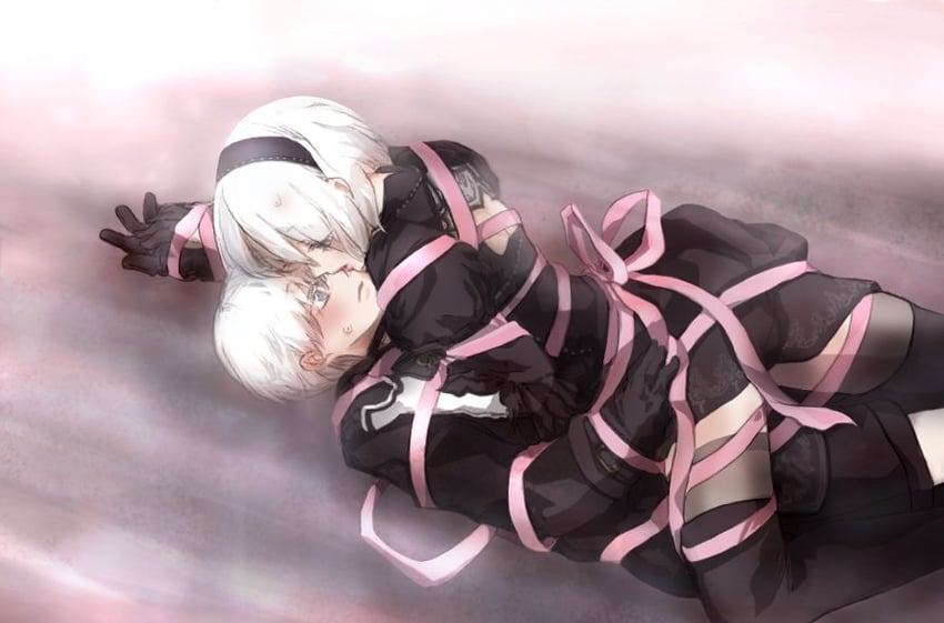 2b and 9s (nier and 1 more) drawn by tomo_(552252)