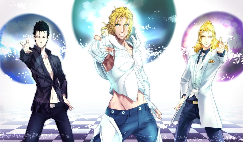 lucifel, enoch, and michael (el shaddai) drawn by ichikawa_ryuunosuke