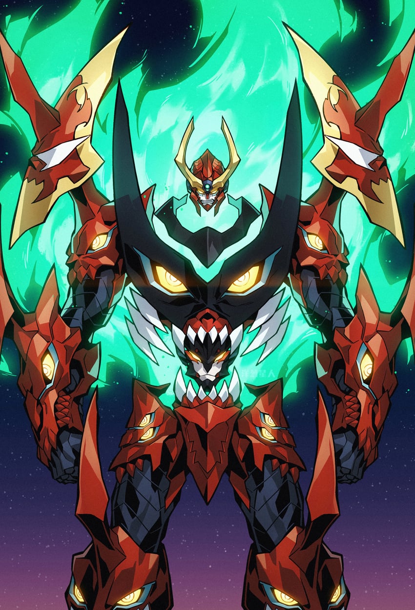 tengen toppa gurren-lagann (tengen toppa gurren lagann) drawn by onion_maru