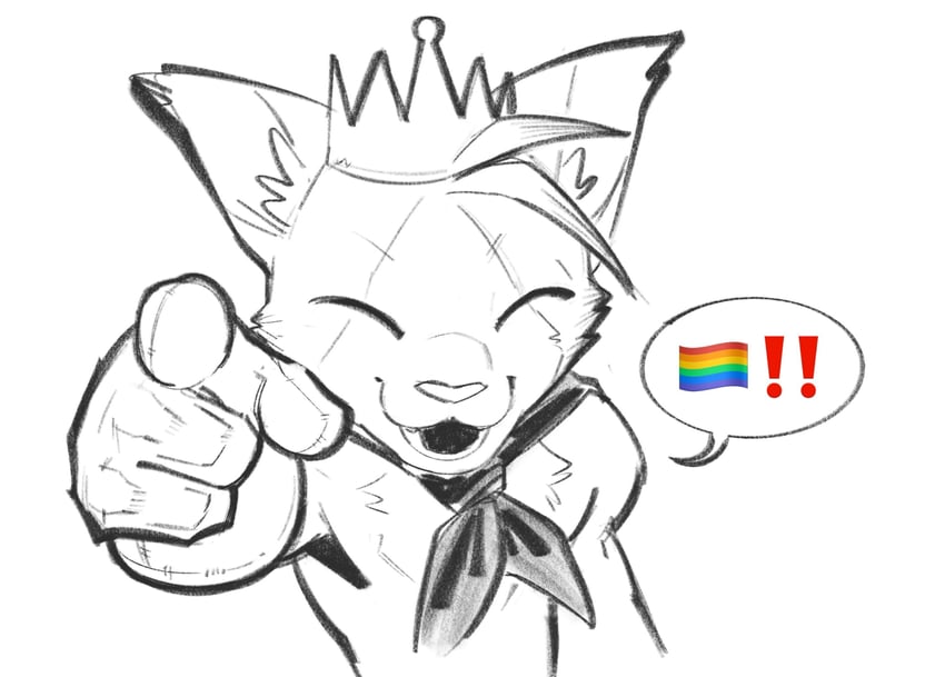 cait sith (final fantasy and 1 more) drawn by artofkurzweil