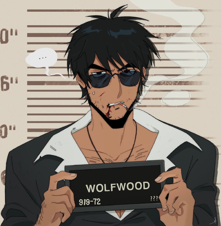 nicholas d. wolfwood (trigun and 1 more) drawn by lea_reymauzaize