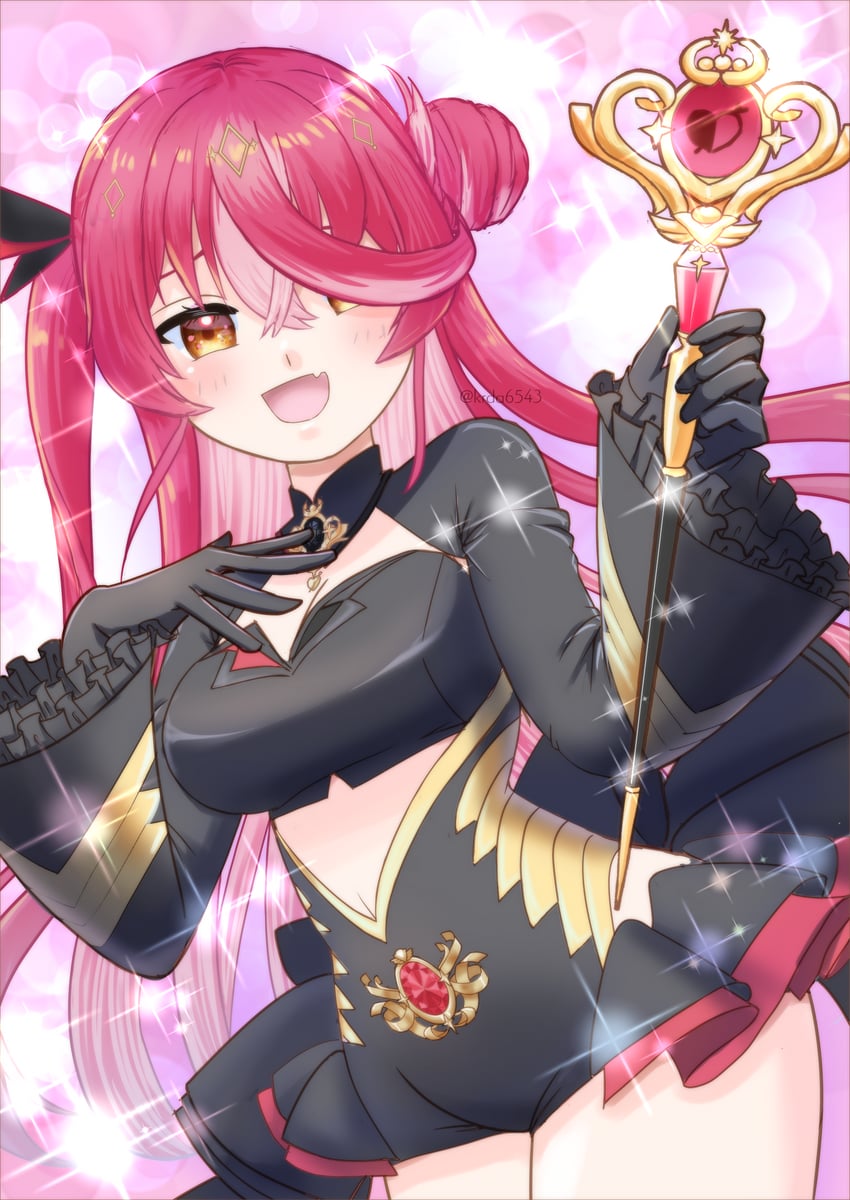 houshou marine (hololive and 1 more) drawn by kuroasa24
