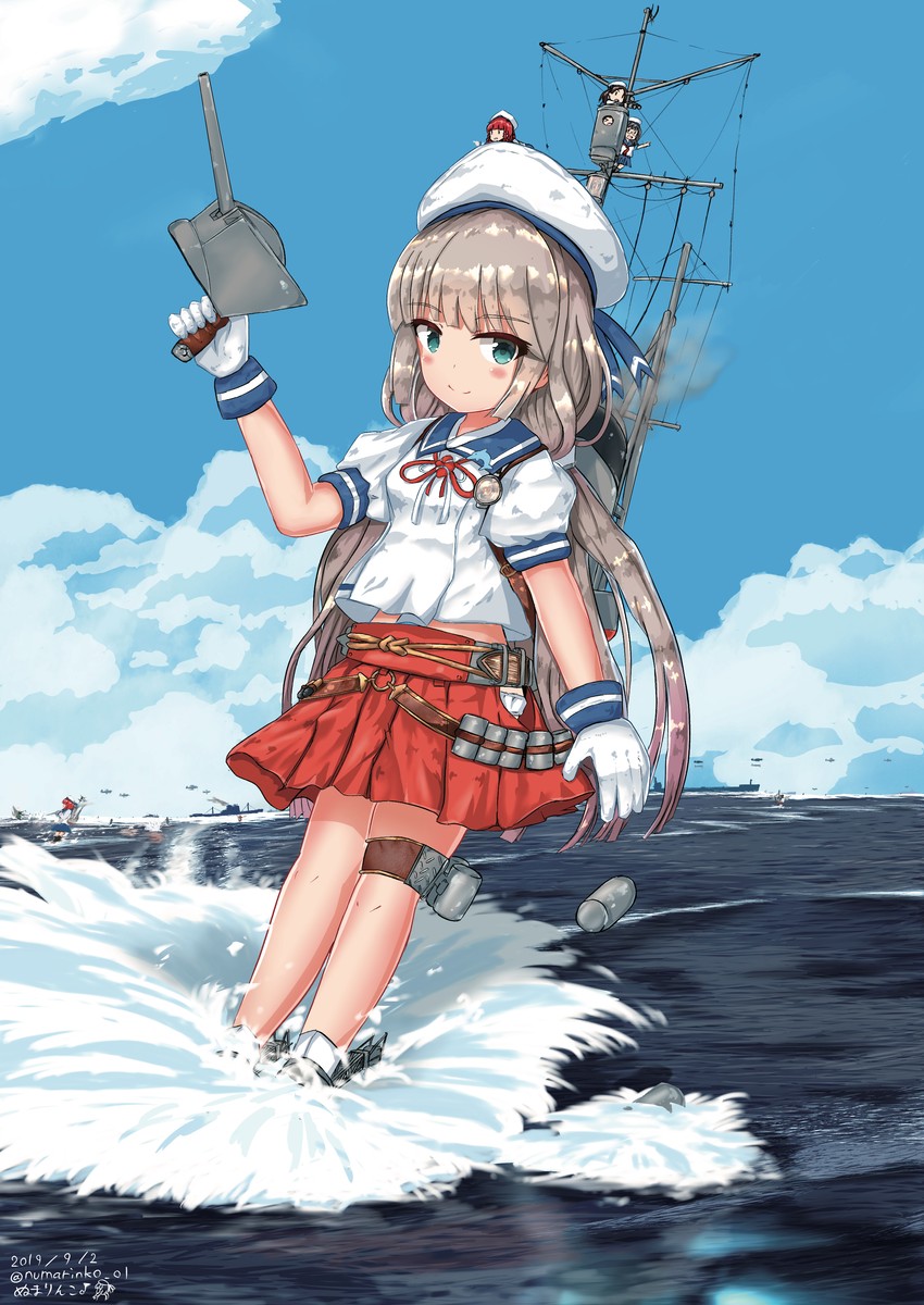 fairy, etorofu, mikura, and skilled lookouts (kantai collection) drawn by numarinko